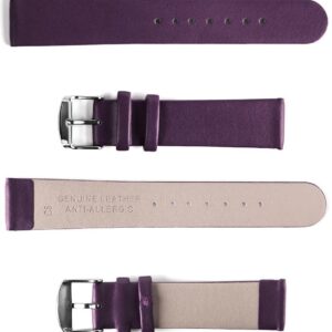 C5 Leather Strap - Dark Purple - 22 mm