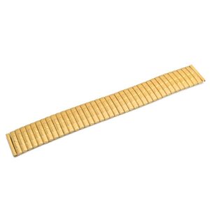 Bransoleta rozciągana - model 6 - długość 16 cm - IP złota - 20 mm