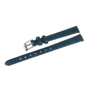 Pasek skórzany C25 - granatowy - 14 mm