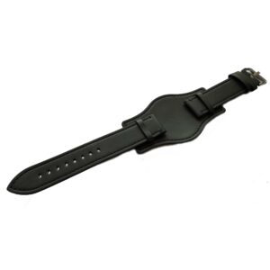 Pasek skórzany podkładka HQ O01XL - czarny - 22 mm