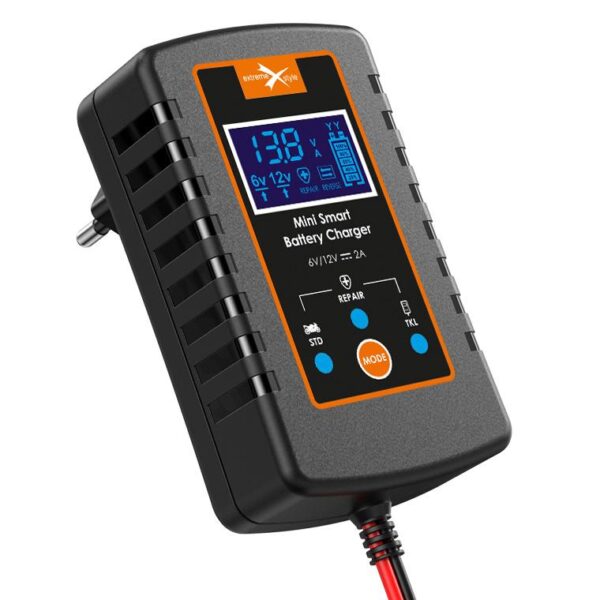 Inteligentna mini ładowarka prostownik 2w1 do akumulatorów - eXtreme® SBC-61220