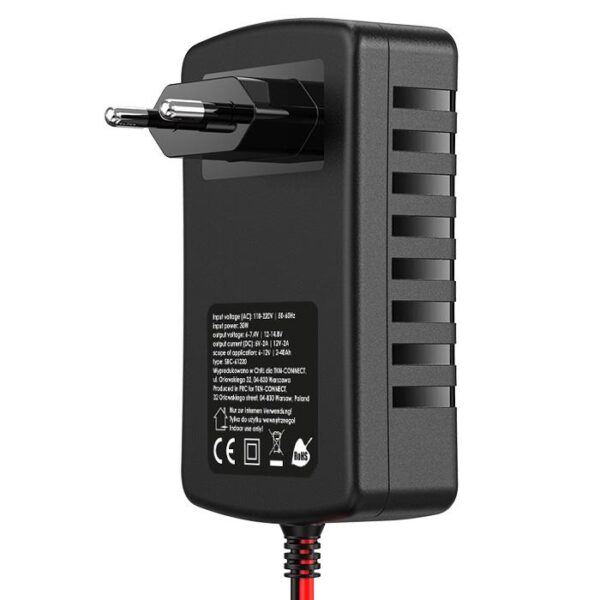 Inteligentna mini ładowarka prostownik 2w1 do akumulatorów - eXtreme® SBC-61220