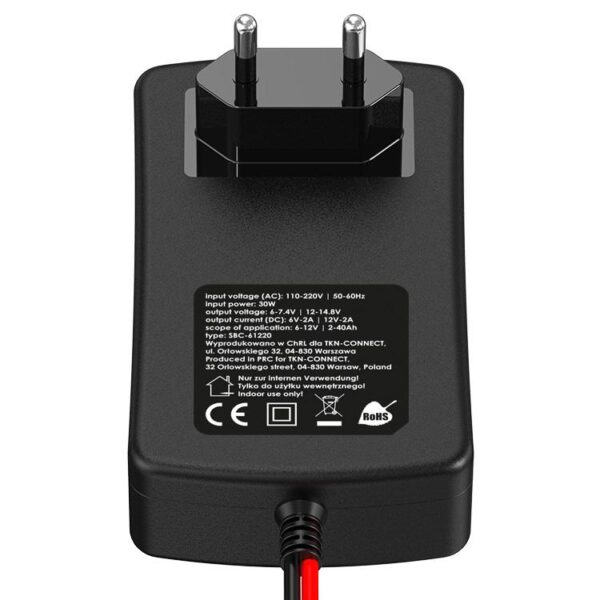 Inteligentna mini ładowarka prostownik 2w1 do akumulatorów - eXtreme® SBC-61220