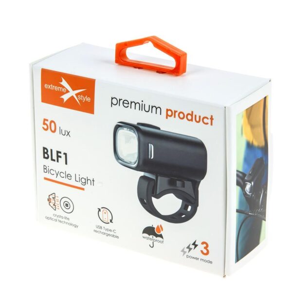 Front bicycle light BLF1 50lux