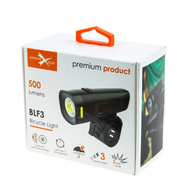 Front bicycle light BLF3 500lm